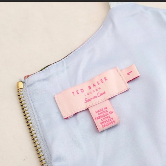 Gorgeous Fitted Ted Baker Dress - Picture 10 of 10